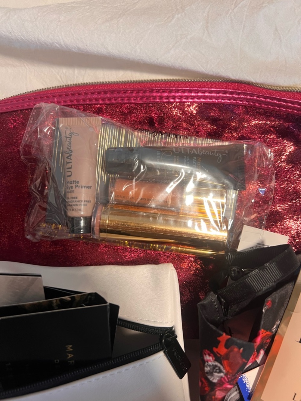Lot of 6 sample bags! NEW Limited Edition SEPHORA Cosmetic Bags + Samples - Picture 6 of 6